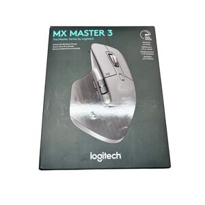 Logitech MX Master 3 Advanced Wireless Mouse Mid Gray 910-005647 Bluetooth USB